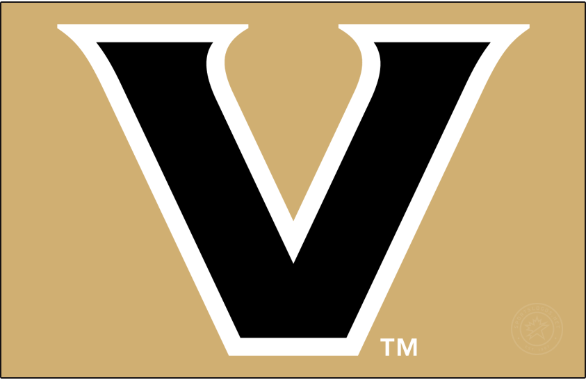 Vanderbilt Commodores 2022-Pres Primary Dark Logo v2 diy iron on heat transfer